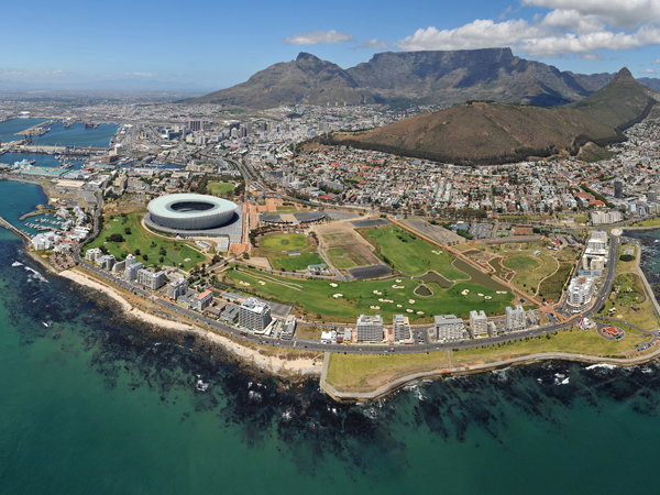 Cape town city in South Africa