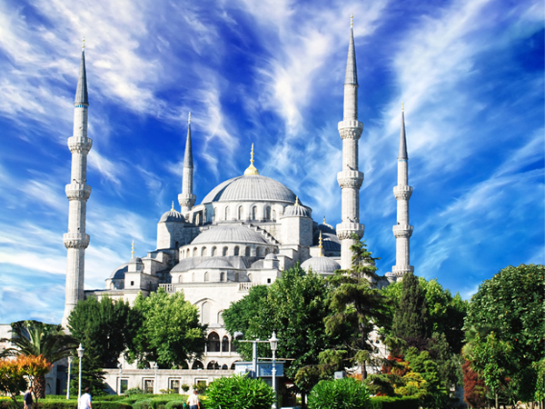 Sultan Ahmed Mosque in Turkey